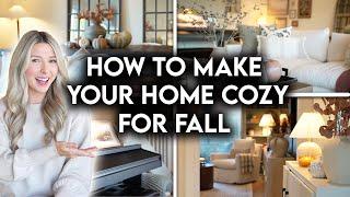 FALL DECORATE WITH ME 2023 | COZY FALL HOME TOUR