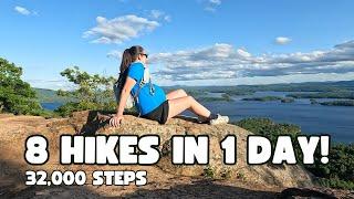 Solo Hiking 11 Miles While 8 Months Pregnant (very tired but determined!)