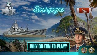 World of Warships - Why Is Bourgogne So Fun To Play?