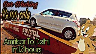 Amritsar to Delhi with Family in 15 hours || Jatin Sachdeva Vlogs || #jsv