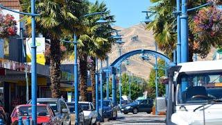 Drive Through Town Center of Blenheim in Marlborough, New Zealand