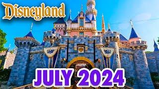 Disneyland Park - July 2024 Walkthrough + Updates: Summertime at Disneyland! [4K]