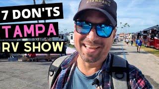 The Don'ts of Tampa RV Show | 7 Rules You Shouldn't Break