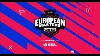 LoL - Origen vs. Kliktech - Group Stage - European Masters 2018