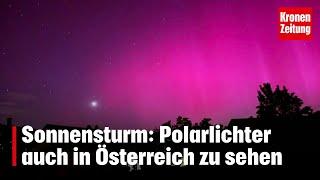 Stärkster Sonnensturm seit 2003 | krone.tv NEWS