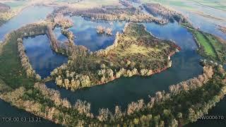 Landscape (Aerial), Xanten, North-Rine-Westphalia (NRW), Germany, 2023