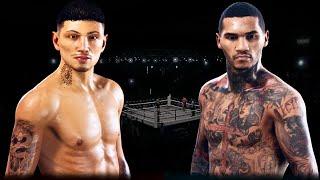 Mario Barrios vs Conor Benn FULL FIGHT | Undisputed Boxing Game AI Simulation (CPU vs CPU)