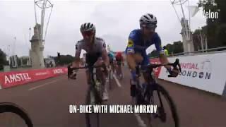 RideLondon 2019: Elia Viviani's sprint victory on-bike action