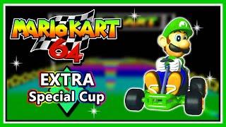 Mario Kart 64 - Extra Special Cup & Ending/Credits | Luigi