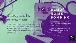 Cacophonix | noise synthesizer | official demo