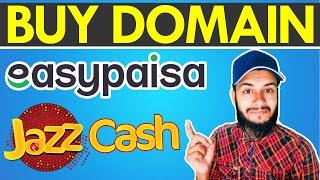 How To Buy Domain with Easypaisa | How To Buy Domain with Jazzcash