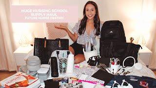 GIVEAWAY (CLOSED) + HUGE NURSING SCHOOL SUPPLY HAUL | Future Nurse Destiny