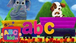 ABC Train Song | Animal Stories for Toddlers - ABC Kid TV