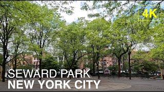 NEW YORK CITY | Seward Park in Lower East Side | 4K Walk