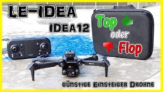 IDEA12 günstige Einsteiger Drohne von Amazon Unboxing | Test | Review | HD+ | Deutsch