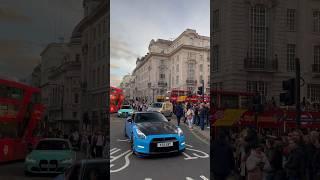 Nissan GTR and BMW M3 in London!!!