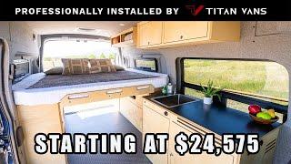 Fully Installed Van Conversion for Under $25k | Timber x Titan Vans