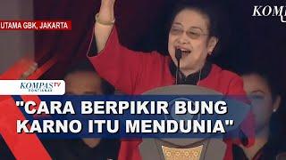 [FULL] Pidato Ketum PDIP Megawati dalam Puncak Peringatan Bulan Bung Karno di GBK