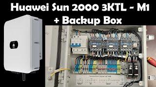 Huawei Wechselrichter Eigene Backup Box selber bauen? Sun2000 3KTL + Backup Box  Notstrom! Unboxing
