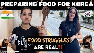 Preparing Homecooked Food For Korea Layover | Cabincrew International Layover | Megha Abrol Vlogs