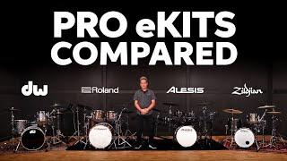 Pro eKits: Roland VAD716 vs. DW DWe vs. Alesis Strata Prime vs. Zildjian ALCHEM-E