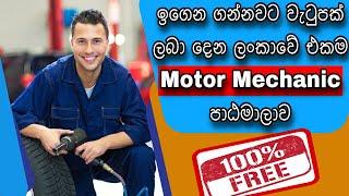 Motor Mechanic Courses in Sri Lanka | මෝටර් සයිකල් යාන්ත්‍රික ශිල්පී පුහුණු පාඨමාලාව | Honda
