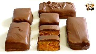 HOMEMADE BUTTERFINGER BARS