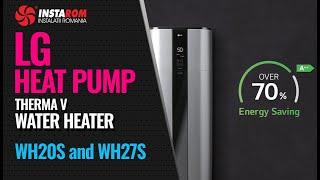 LG Therma V Heat Pump Water Heater WH20S and WH27S
