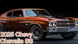 meet the chevy chevelle SS  2025 a muscle master piece