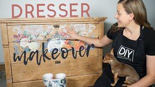 Prep, Sealer and Transfer Tips  |  Wood Dresser Makeover Part 1