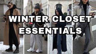 10 WINTER  WARDROBE ESSENTIALS YOU NEED FOR A STYLISH & WARM SEASON!!