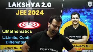 LAKSHYA 2.0 JEE 2024 // Mathematics // Limits, Continuity and Differentiability#@Technical Ritik 2.0