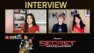 SECRET HEADQUARTERS interview with Walker Scobell & Momona Tamada