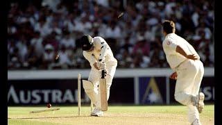 Hat Trick - Darren Gough - Australia v England 5th Test 1999 @ SCG