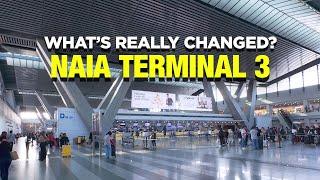 LOOK!  Ninoy Aquino International Airport, Months After Privatization | NAIA Terminal 3 | Manila