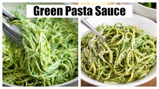 GREEN PASTA SAUCE // GREEN SAUCE FOR PASTA