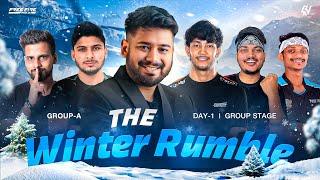 Winter Rumble Round 1 feat. Mafia's,Team elite,TSG,NG #freefire #freefirelive #rockyrdxlive