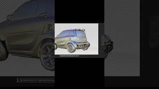 Smart Pocket Rocket #automobile #autodeskalias #art #smartcar #tuning #timeattack #speed #cardesign