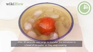 How to Blanch Tomatoes