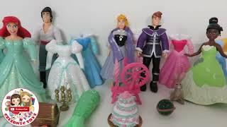 Huge Polly Pocket Disney Princess Deluxe Fashion Sets