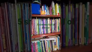 book shelf is full