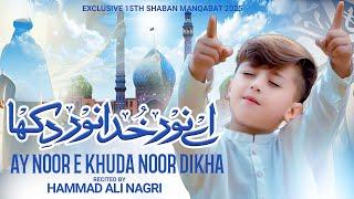 Aye Noor E Khuda | 15 Shaban Manqabat 2025 | Imam E Zamana | Hammad Nagri | Imam Mehdi | Qasida 2025