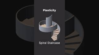 Plasticity | Spiral Staircase #plasticity3d #plasticity #3dmodeling