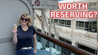 Ruby Princess Reserve Collection Mini Suite Tour: Is It Worth the UPGRADE? (Alaska Cruise)