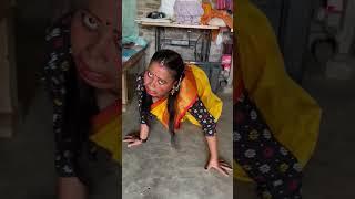 TV Se Chandra Mukhi Nikal Ke Audience Ko Dara Diya  #viral #funny #shorts