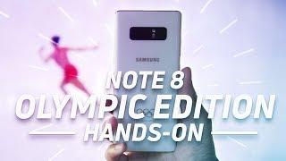 This is the Olympic Galaxy Note 8