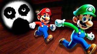 Luigi Plays ROBLOX DOORS with Mario!!!
