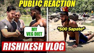 500 spate | Public reaction  Rishikesh vlog | rafting |Ankit baiyanpuria