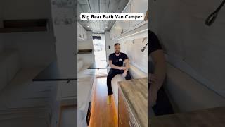 This Custom Van Build Has a Big Rear Bathroom!