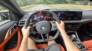 2025 BMW M4 Competition xDrive: POV Drive, Impressions and ASMR